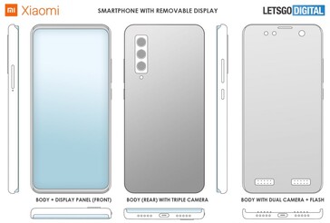 Xiaomi patent. (Image source: Xiaomi via LetsGoDigital)