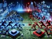 Team Blue and Team Red have competed for years in all CPU markets, including desktop and laptop. (Image source: DallE 3 creation)