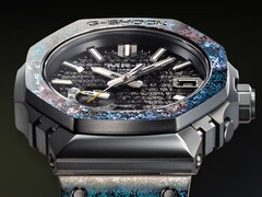 The Casio MRG-B2100HR-1AJR (pictured) has a unique finish applied throughout the watch.