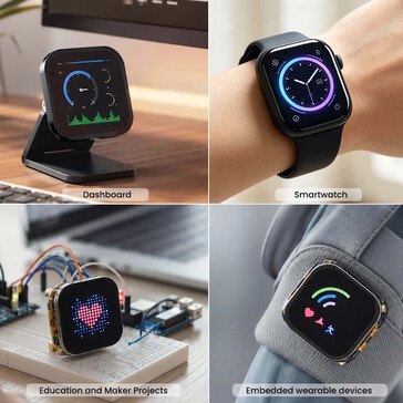 The ESP32-based module is highly versatile, doubling as a smart home control panel