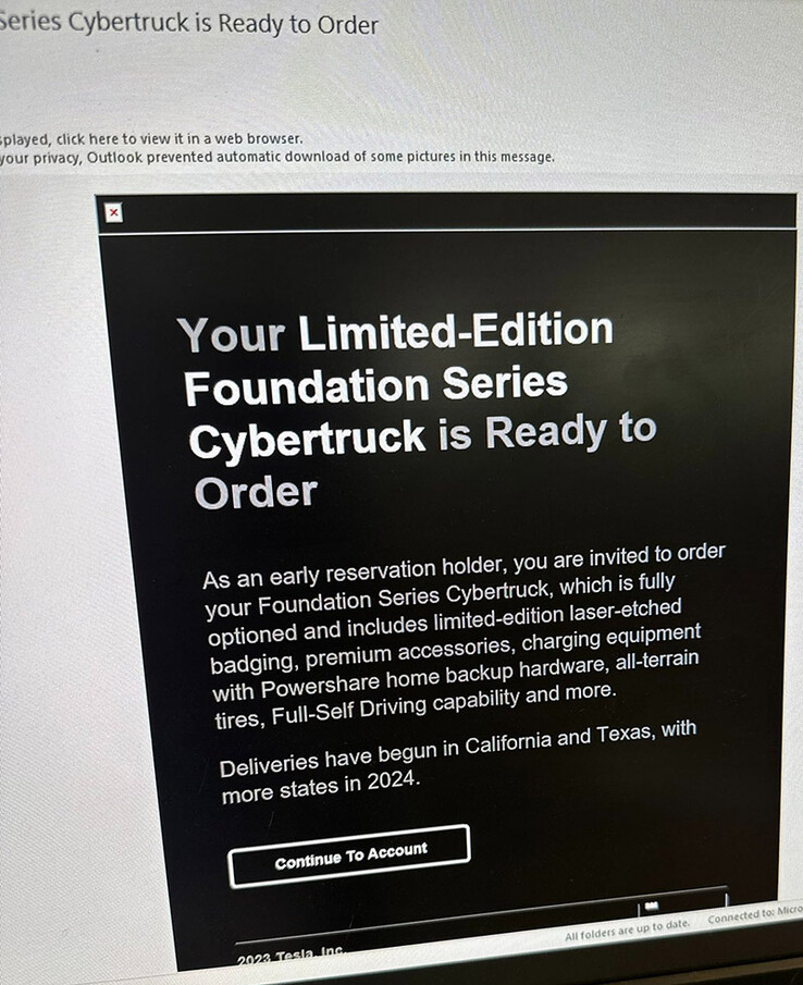 Foundation Series Cybertruck options