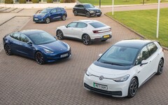 Electric cars. Rho Motion report says the UK sold record 100,000 EVs in March 2025