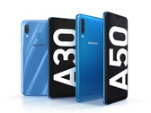 The Samsung Galaxy A30 and A50. (Source: Samsung)