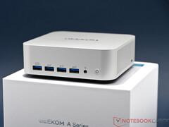 The flag doesn't appear to be false positive. Pictured: the front of the Geekom A8 Max.