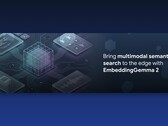Google graphic introducing EmbeddingGemma 2