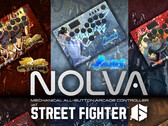 The Hori Street Fighter 6 Novla controller replaces the joystick with buttons. (Image source: Hori)