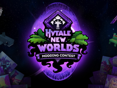 A banner announcing Hytale's New Worlds modding contest