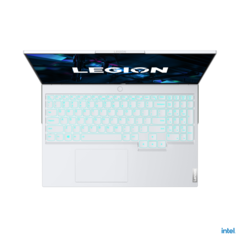 Lenovo Legion 5i Pro - Stingray White - Top view. (Image Source: Lenovo)
