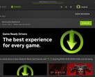 Nvidia GeForce Game Ready Driver 536.23 notification in GeForce Experience (Source: Own)