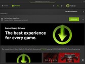 Nvidia GeForce Game Ready Driver 536.23 notification in GeForce Experience (Source: Own)