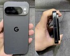 Leaked images of a Google Pixel 10 Pro prototype. (Image source: Mystic Leaks)