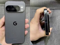 Leaked images of a Google Pixel 10 Pro prototype. (Image source: Mystic Leaks)