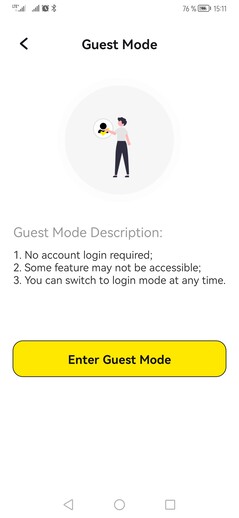Disadvantages in guest mode?