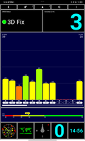 GPS reception outdoors