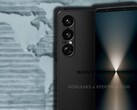 Recently leaked Xperia 1 VII renders show that Sony has stuck to the familiar design of the series. (Image source: OnLeaks/XpertPick/Unsplash - edited)