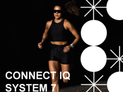 The Garmin Connect IQ System 7 has arrived alongside API level 5.0.0. (Image source: Garmin)