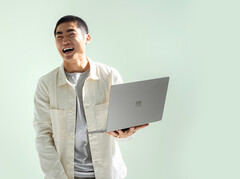 The Surface Laptop Go 2 should deliver approximately 20% more performance than its predecessor but at a US$50 higher price tag. (Image source: Microsoft)