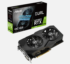 ASUS will begin selling RTX 2060 (12 GB) SKUs by the end of the month. (Image source: ASUS)