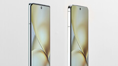 The Vivo X200&#039;s display is noticeably different from the X100&#039;s screen (Image source: Han Boxiao)