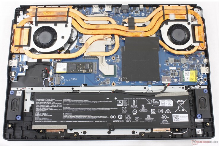 MSI Crosshair 18 HX AI supports 2x DDR5 SODIMM and 2x M.2 2280 SSD upgrades