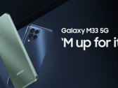 The Galaxy M33. (Source: Samsung)