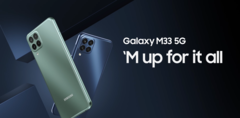 The Galaxy M33. (Source: Samsung)