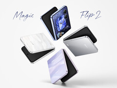 The Magic V Flip2 runs MagicOS 9.0.1 based on Android 15. (Image source: Honor - edited)