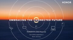 Honor's first IFA 2022 teaser. (Source: Honor)