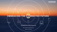 Honor&#039;s first IFA 2022 teaser. (Source: Honor)