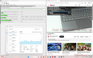 LatencyMon shows no major DPC issues and only a couple of dropped frames during a one-minute 4K60 video test