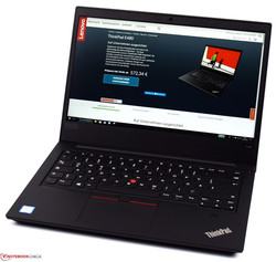 Lenovo ThinkPad E480. Review unit courtesy of Campuspoint.