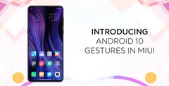MIUI finally gets Android 10&#039;s gesture navigation functionality. (Image Source: Mi Community)