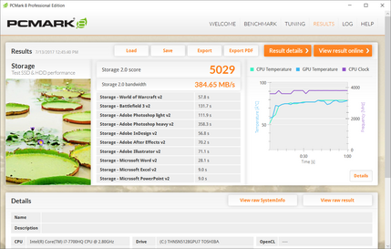 PCMark 8 Storage Accelerated v2