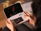 The AYANEO FLIP DS eschews a built-in keyboard for a secondary display. (Image source: AYANEO)