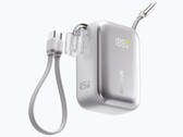 The 20,000mAh version has two integrated USB-C cables like the 10,000mAh model.