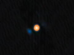 An image of Beltegeuse and its companion star, Siwarha (Image source: NASA, JPL, and NOIRLab; cropped)