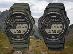 Casio’s unannounced WS-1800 watch (pictured) has two seconds counters. (Image source: David et Philly, edited)