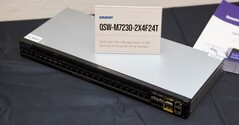 QNAP's new QSW-M7230-2X4F24T. (Image source: Andreas Sebayang/Notebookcheck.com)