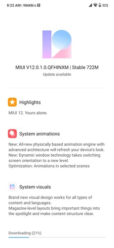 It seems that V12.0.1.0.QFHINXM is finally reaching more Redmi Note 7 Pro handsets. (Image source: @naveenjill3)