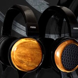 The Fostex TH810 (left) and TH818 (right) are decorated with acacia wood housings.