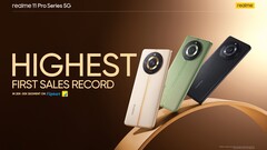 The 11 Pro series zooms to a new record. (Source: Realme)