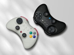 The GuliKit Elves 2 Pro is a modern controller with a retro-inspired design. (Image source: GuliKit)