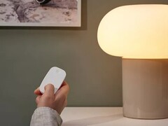 The IKEA RODRET wireless dimmer can control up to ten smart devices simultaneously. (Image source: IKEA)