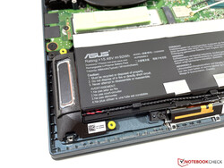 One of the two speaker modules