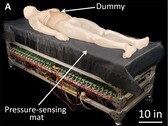 An illustration of the new alternating-pressure mattress (Image source: Science.org Robotics; cropped)