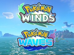 Banner for Pokémon Winds and Waves Switch 2 game shown