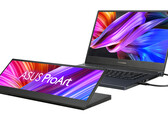 The ProArt Display PA147CDV has a 32:9 aspect ratio and a built-in touchscreen. (Image source: ASUS)
