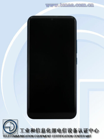 The new Vivo phone on TENAA. (Source: TENAA)