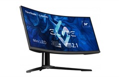 ViewSonic's new ultra-wide gaming monitor should offer excellent colour fidelity, among other premium features. (Image source: ViewSonic)