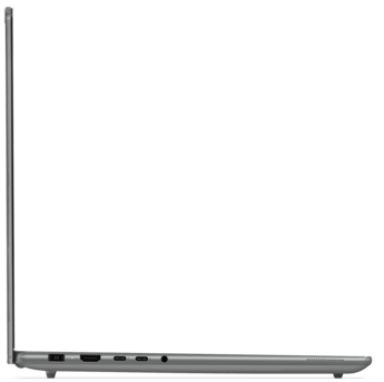 Lenovo Yoga Pro 9i Aura: Ports, Left. (Image Source: Lenovo)